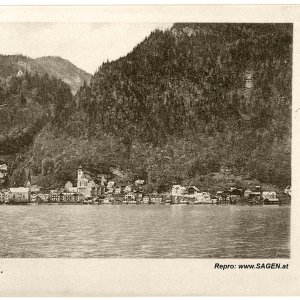 Hallstatt um 1901