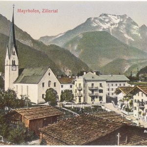 Mayrhofen im Zillertal um 1909