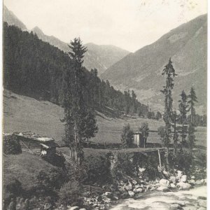 Mayrhofen, Eingang zum Zillergrund