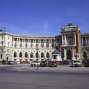 Wien Hofburg Neue Burg um 1990