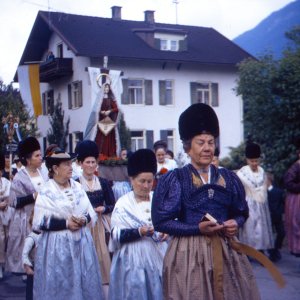 Garmisch-Partenkirchen Tracht Fronleichnam 1971