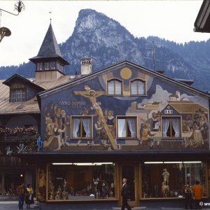 Oberammergau Lüftlmalerei