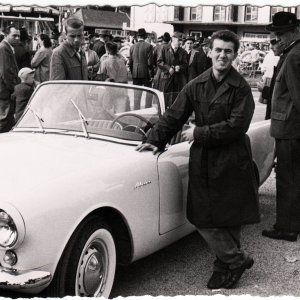 Auto Veranstaltung 1950er