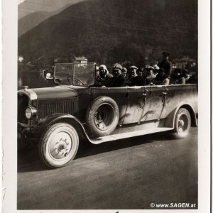 Autobus-Rundreise 1930