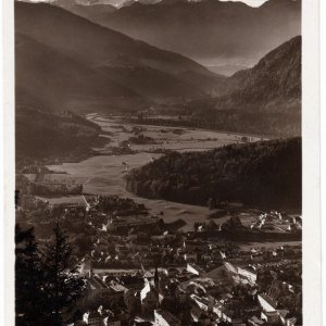 Bad Ischl mit Dachstein um 1930