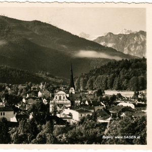 Bad Ischl mit Dachstein 1933