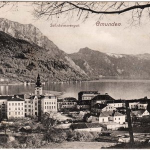 Salzkammergut Gmunden 1915