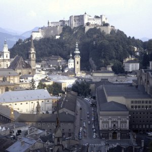 Salzburg vom Mönchsberg 1972