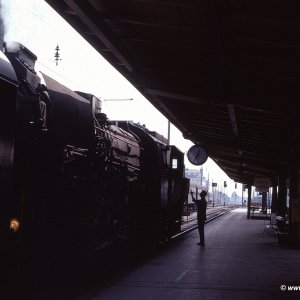 Dampflokomotive Graz Hauptbahnhof