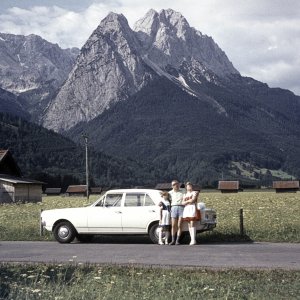 Porträt vor dem Waxenstein