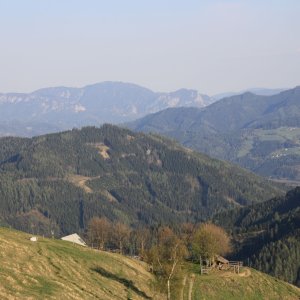 Bergpanorama von der Kotzalm