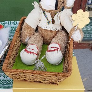 Teddy mit Atemschutzmaske