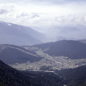 Seefeld vom Seefelder Joch, Oktober 1967