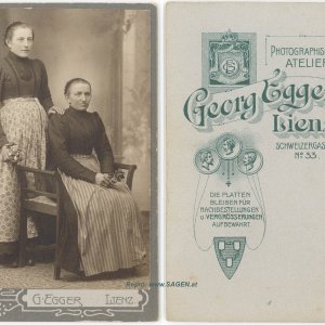 Mutter und Tochter, Atelier Georg Egger, Lienz