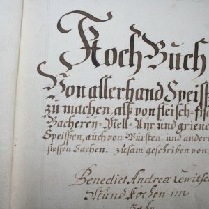 Manuscript Niederösterreich 1760, 824 SS
