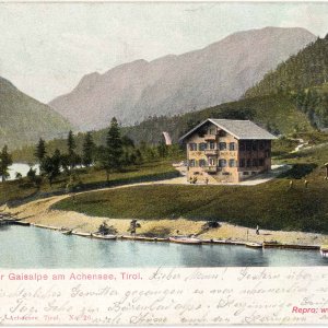 Gasthaus zur Gaisalpe (Gaisalm) am Achensee, Tirol