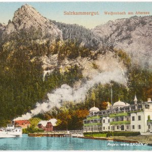 Salzkammergut. Weißenbach am Attersee