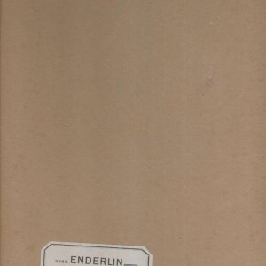 Gebr. Enderlin Traun-Wien Ferienkleider und Dirndlstoffe Werbeaufsteller At