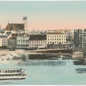 Linz, Panorama 1905