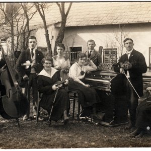 Musiker, vermutlich 1930er
