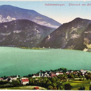 Salzkammergut. Unterach am Attersee