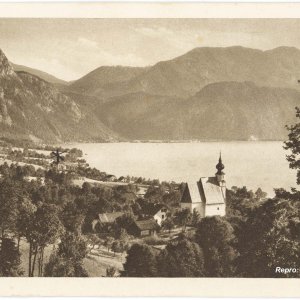 Salzkammergut. Steinbach am Attersee