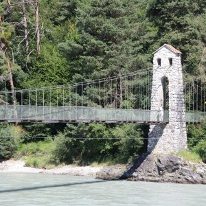 Hängebrücke in Stams
