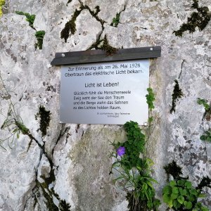 Lichtstein in Obertraun