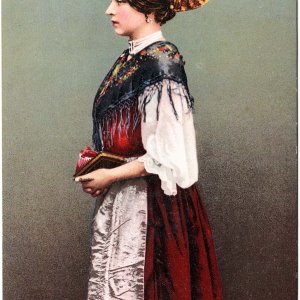 Volkstracht aus Oberösterreich