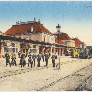 Bahnhof Szeged 1916