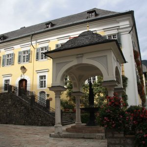 Pilgerbrunnen in St. Wolfgang