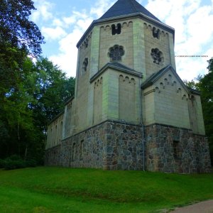 Das Bismarck-Mausoleum in Friedrichsruh.