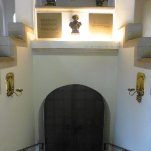 Das Bismarck-Mausoleum in Friedrichsruh.