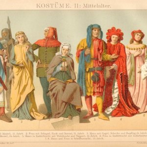 Kostüme des Mittelalters