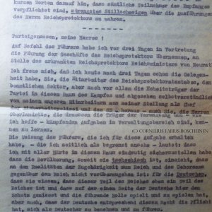 Fund im antiquarischen Buch. Dokumente aus der NS-Zeit