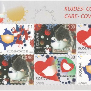 COVID-19 / Corona Briefmarken