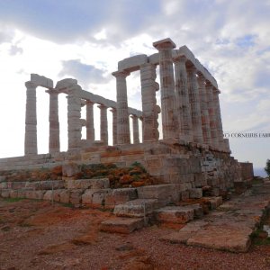 Tempel des Poseidon am Kap Sounion.