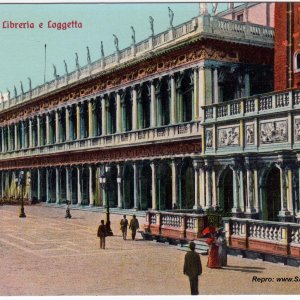 Venedig Biblioteca Nazionale Marciana und Loggetta