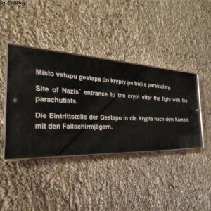 Heydrich-Attentäter Gedenkstätte Prag