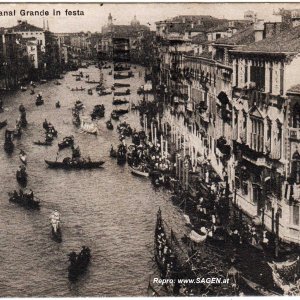 Venedig - Historische Regatta. Regata storica.