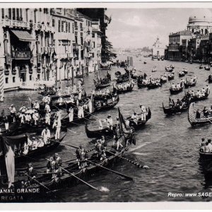 Venedig - Historische Regatta. Regata storica.