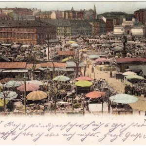 Naschmarkt um 1900