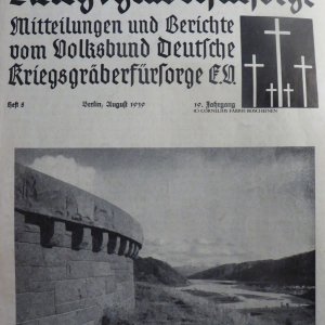 Monats-und Werbeschrift der Kriegsgräberfürsorge.