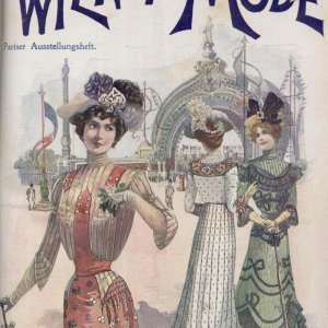 Wiener Mode Pariser Ausstellungsheft 15. August 1900