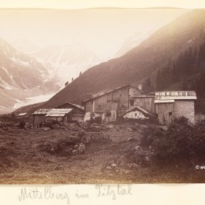 Mittelberg im Pitztal um 1900