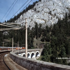 Bahnfahrt Semmering 1994