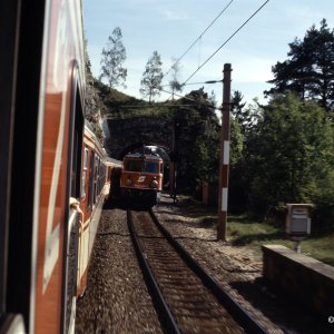 Bahnfahrt Semmering 1994