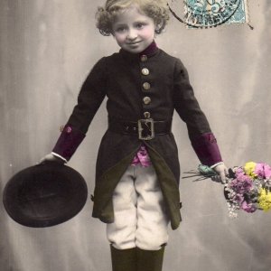 Französische Neujahrskarte