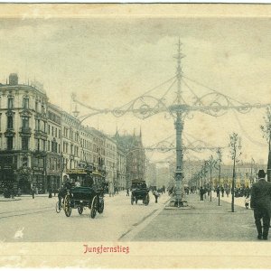 Jungfernstieg Hamburg 1901