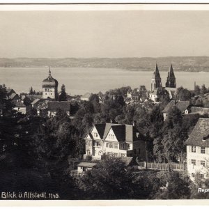 Bregenz, Blick über Altstadt